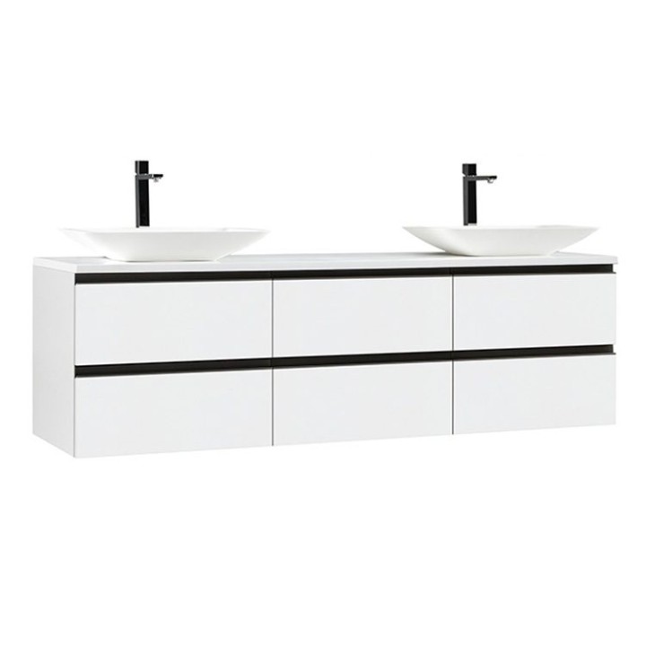 Koupelnová skříňka StoneArt Monte Carlo MC-1800pro-1 bílá 180×52