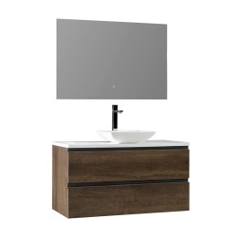 Koupelnový nábytek – set StoneArt Monte Carlo MC-1000pro-2 dubový tmavý 100×52