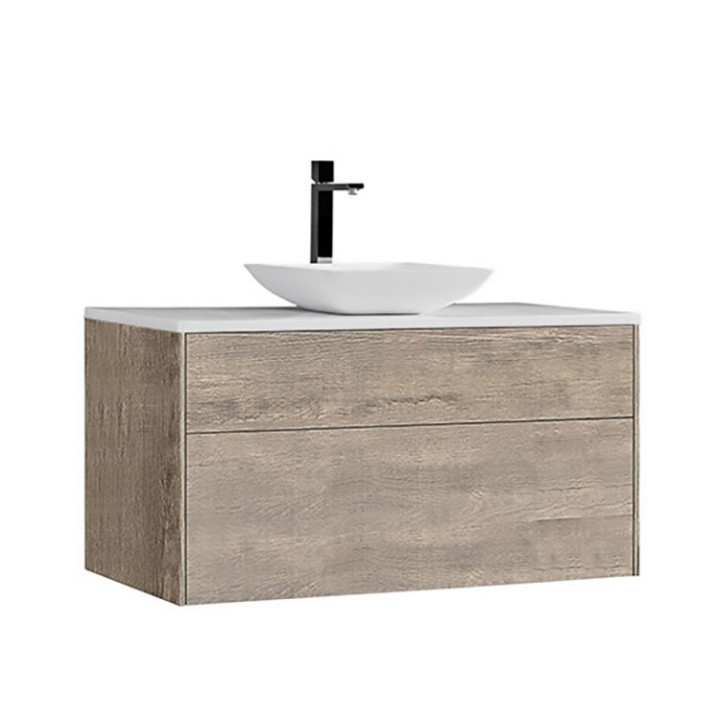 Koupelnová skříňka StoneArt Venice VE-1000pro-2 dubová světlá 100×52