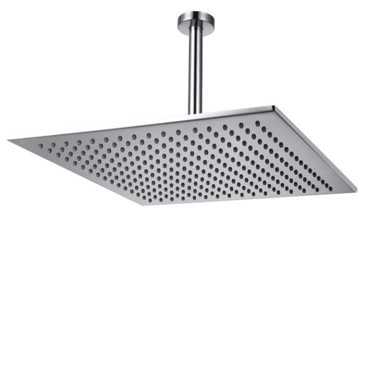 Dešťová sprcha StoneArt 820060 chrom 40×40 cm hranatá