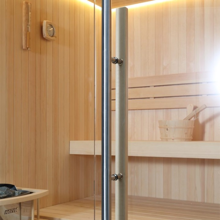 Finská sauna EAGO AWT B1802 borovice 180×180 9 kW Viking Bi-O