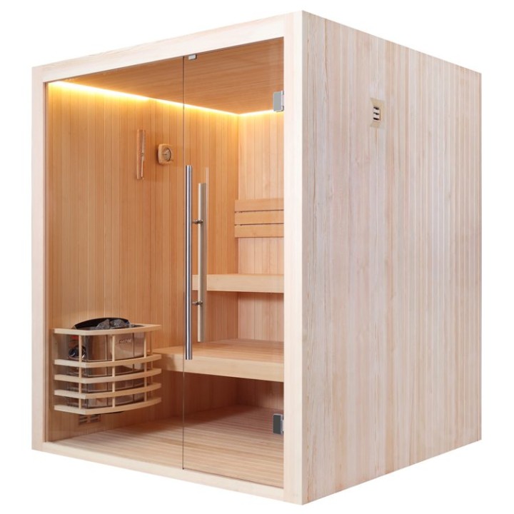 Finská sauna EAGO AWT B1802 borovice 180×180 9 kW Viking Bi-O