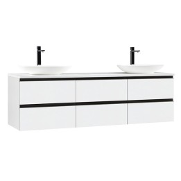 Koupelnová skříňka StoneArt Monte Carlo MC-1800pro-3 bílá 180×52