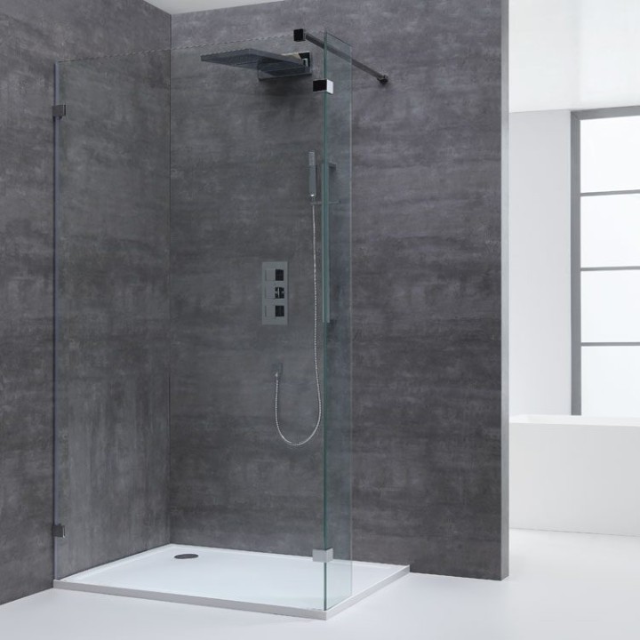Walk-in sprchová zástěna EAGO AWT LY1401 140×210