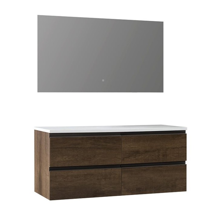 Koupelnový nábytek – set StoneArt Monte Carlo MC-1200pro dubový tmavý 120×52