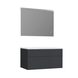 Koupelnový nábytek – set StoneArt Venice VE-1010pro tmavě šedý 100×52 pravé provedení