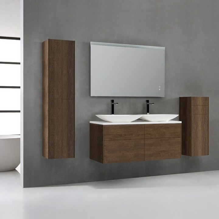 Koupelnový nábytek – set StoneArt Venice VE-1200pro-1 dubový tmavý 120×52
