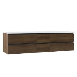 Koupelnová skříňka StoneArt Monte Carlo MC-2000pro dubová tmavá 200×52