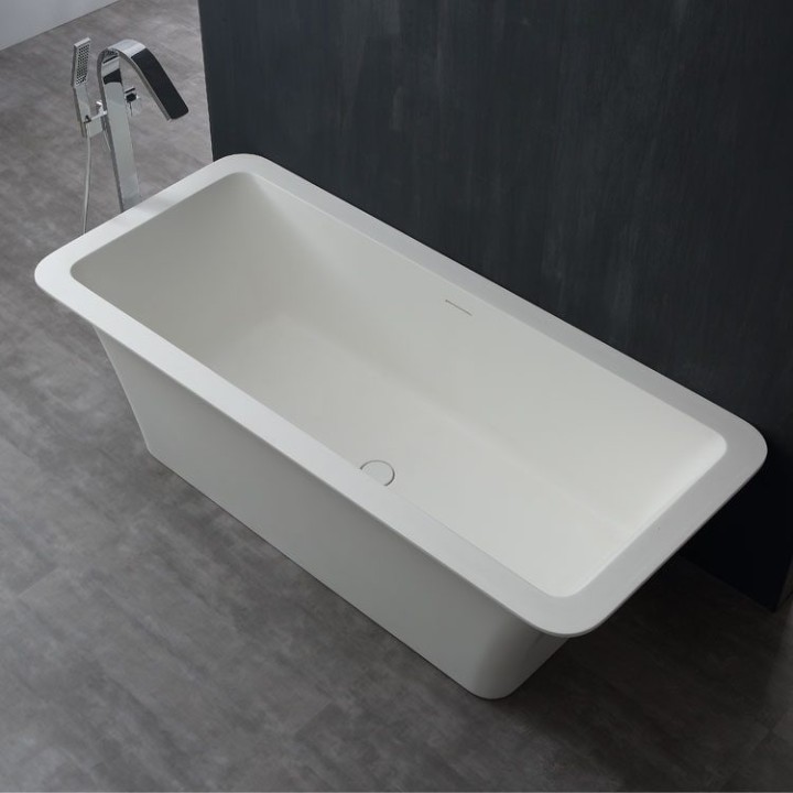Volně stojící vana StoneArt BS-502 bílá 179×80 lesklá