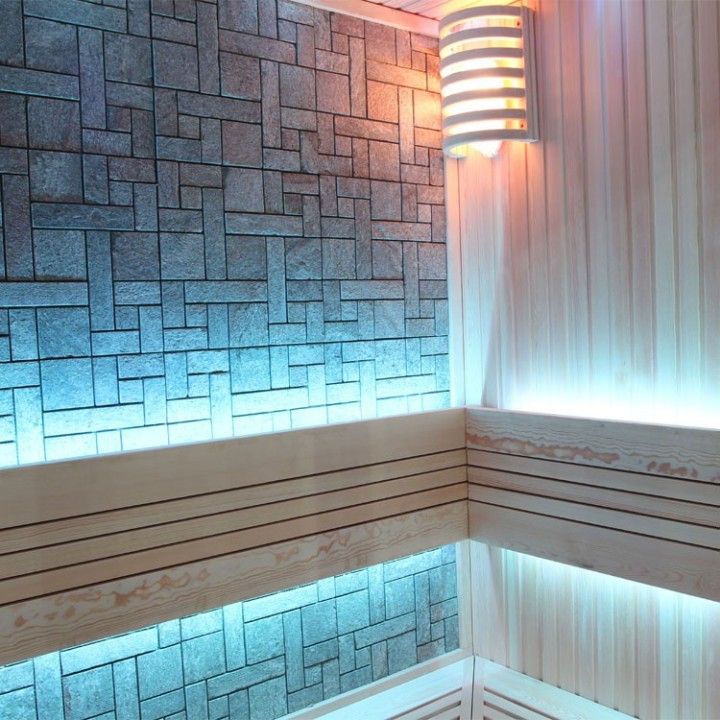 Luxusní finská sauna Bellagio EOSPA E1213C 180x180x210
