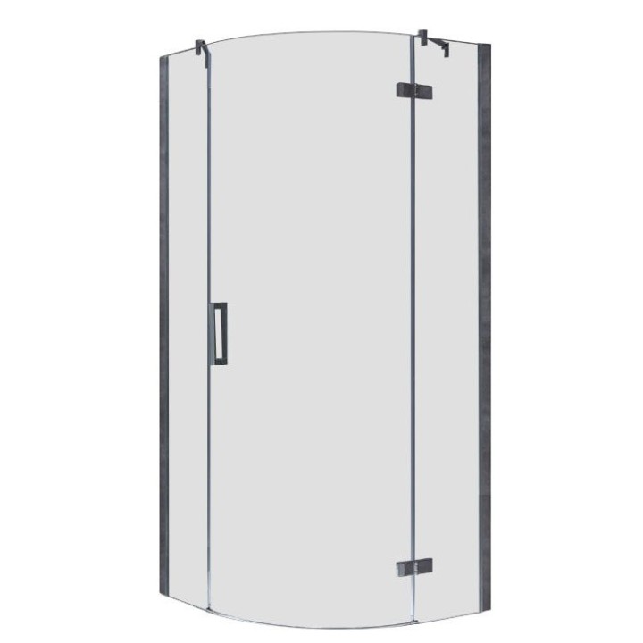 Sprchový kout EAGO AWT LBR1006 100×100 pravé provedení