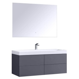 Koupelnový nábytek – set StoneArt Brugge BU-1201 tmavě šedý 120×56
