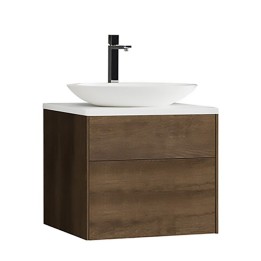 Koupelnová skříňka StoneArt Venice VE-0600pro-3 dubová tmavá 60×52