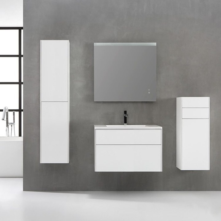 Koupelnová skříňka StoneArt Venice VE-0800-II tmavě šedá 80×52