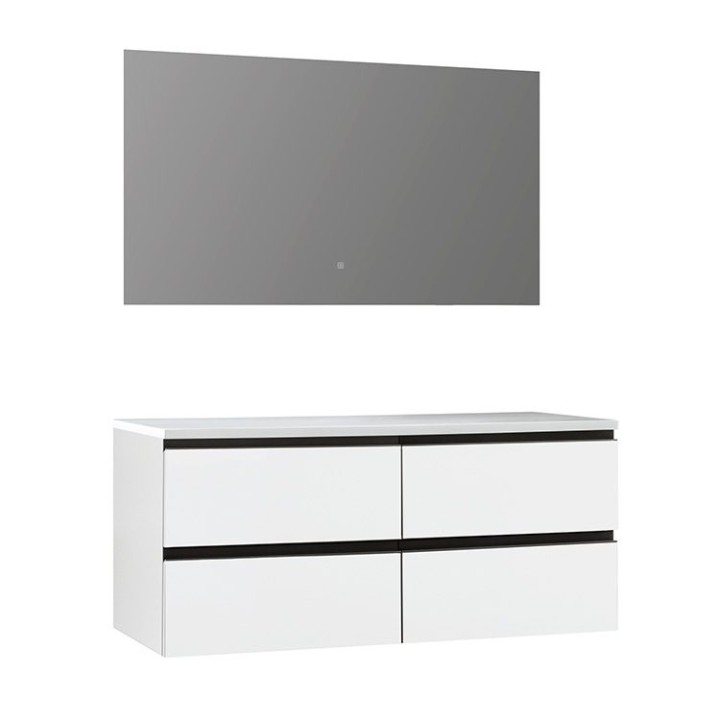 Koupelnový nábytek – set StoneArt Monte Carlo MC-1200pro bílý 120×52