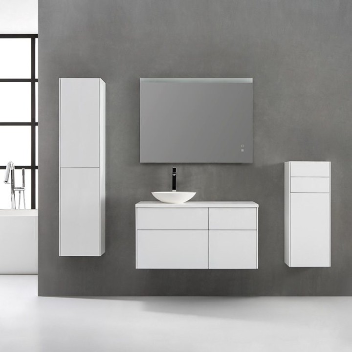 Koupelnová skříňka StoneArt Venice VE-1010pro-4 bílá 100×52 levé provedení