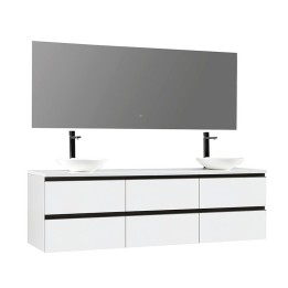 Koupelnový nábytek – set StoneArt Monte Carlo MC-1800pro-4 bílý 180×52