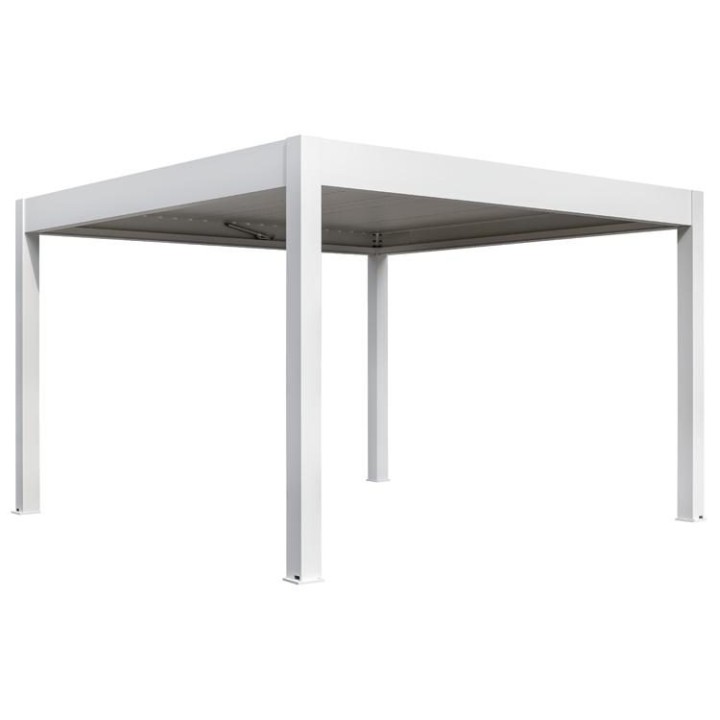 Pergola EAGO AWT P8-4A extreme bílá 4×4 m elektrická