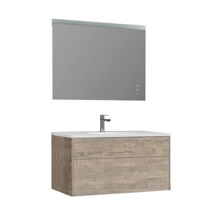 Koupelnový nábytek – set StoneArt Venice VE-1000-I dubový světlý 100×52