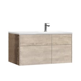 Koupelnová skříňka StoneArt Venice VE-1010-I dubová světlá 100×52 pravé provedení
