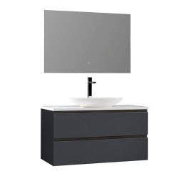 Koupelnový nábytek – set StoneArt Monte Carlo MC-1000pro-3 tmavě šedý 100×52