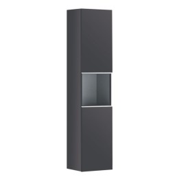 Boční skříňka StoneArt ME1550B tmavě šedá 36×155