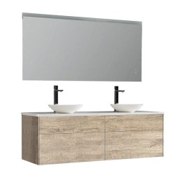 Koupelnový nábytek – set StoneArt Venice VE-1600pro-2 dubový světlý 160×52