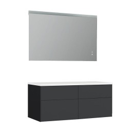 Koupelnový nábytek – set StoneArt Venice VE-1200pro tmavě šedý 120×52
