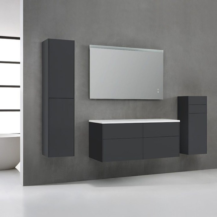 Koupelnová skříňka StoneArt Venice VE-1200pro tmavě šedá 120×52