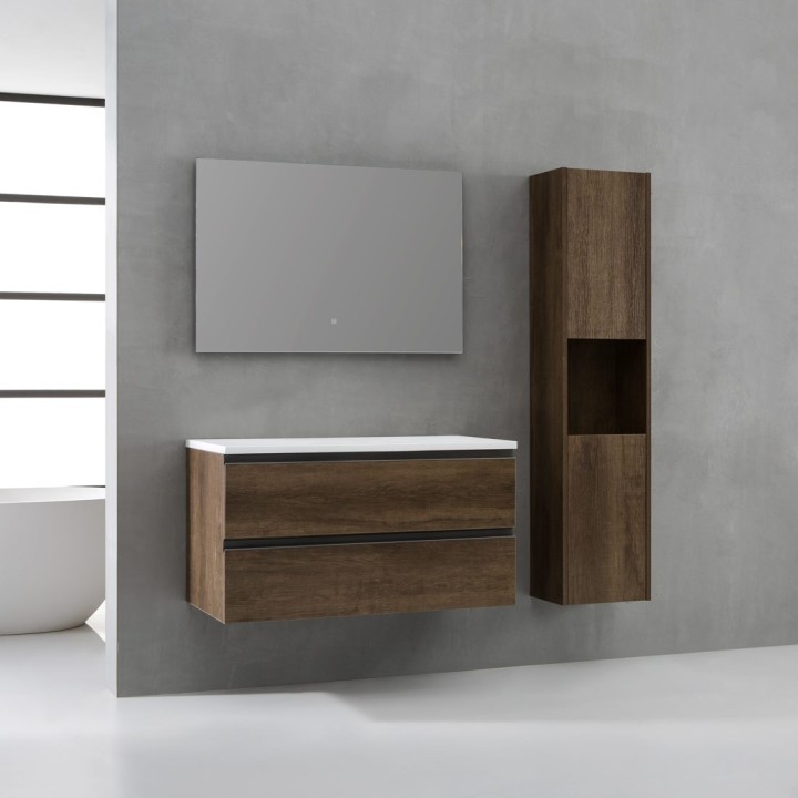 Koupelnový nábytek – set StoneArt Monte Carlo MC-1000pro dubový tmavý 100×52