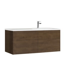 Koupelnová skříňka StoneArt Venice VE-1210-I dubová tmavá 120×52 pravé provedení
