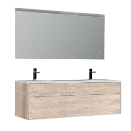 Koupelnový nábytek – set StoneArt Venice VE-1610-II dubový světlý 160×52