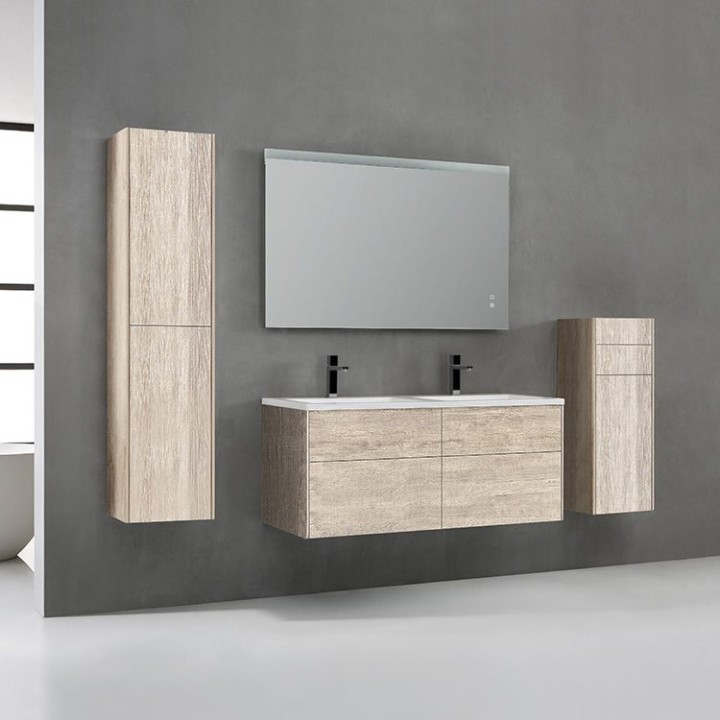 Koupelnová skříňka StoneArt Venice VE-1200-II dubová světlá 120×52