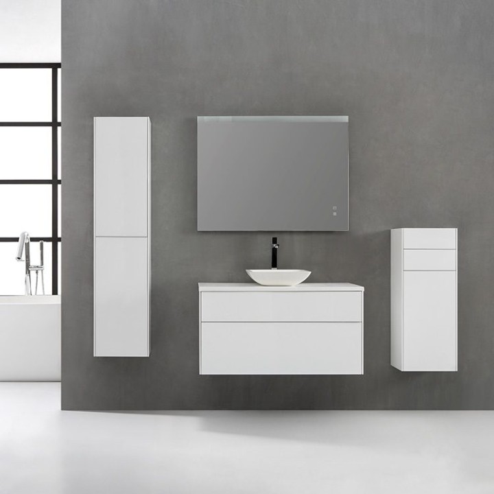 Koupelnový nábytek – set StoneArt Venice VE-1000pro-2 tmavě šedý 100×52