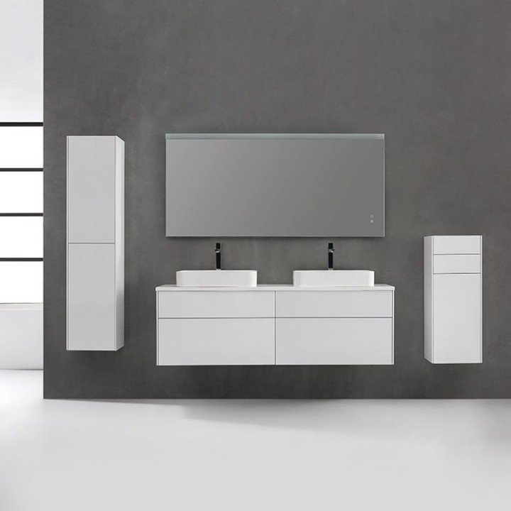 Koupelnový nábytek – set StoneArt Venice VE-1600pro-5 bílý 160×52