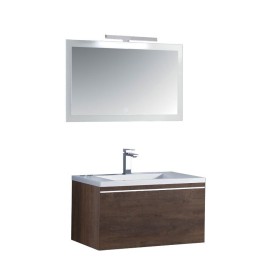 Koupelnový nábytek – set StoneArt Milano ME-0800 dubový tmavý 80×45