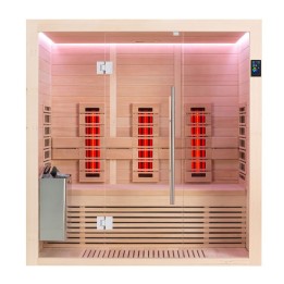 Infrakabina EAGO AWT E1250B-IR hemlock 180×110 6 kW TheWall