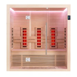 Infrakabina EAGO AWT E1250B-IR hemlock 180×110 bez kamen