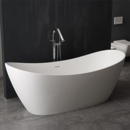 Volně stojící vana StoneArt BS-526 bílá 185×79 lesklá