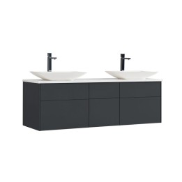 Koupelnová skříňka StoneArt Venice VE-1610pro-1 tmavě šedá 160×52