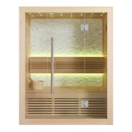 Finská sauna EAGO AWT E1103B hemlock 150×105 bez kamen