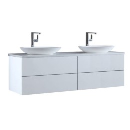 Koupelnová skříňka StoneArt Brugge BU-1601pro-3 bílá 160×50