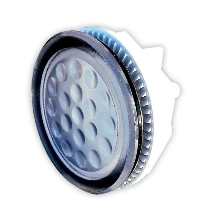 Kryt LED spotu na okraji bazénu SPA EAGO AWT
