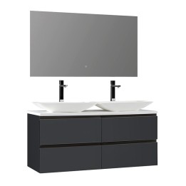 Koupelnový nábytek – set StoneArt Monte Carlo MC-1200pro-1 tmavě šedý 120×52