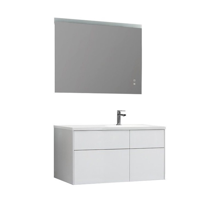 Koupelnový nábytek – set StoneArt Venice VE-1010-I bílý 100×52 pravé provedení