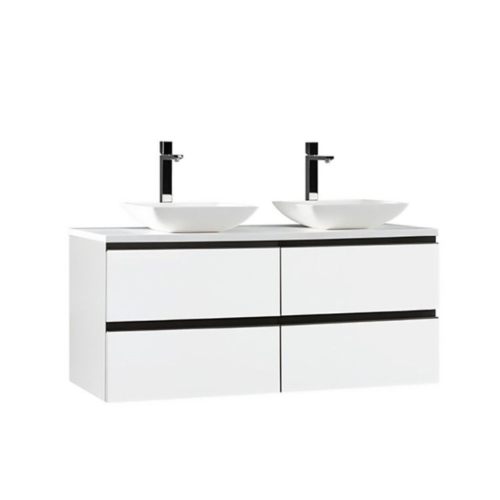Koupelnová skříňka StoneArt Monte Carlo MC-1200pro-2 bílá 120×52