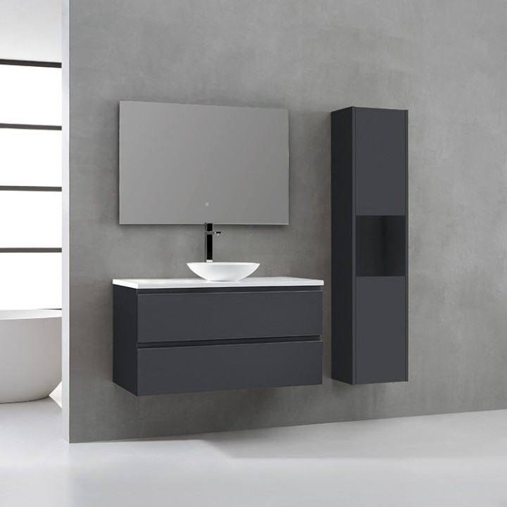 Koupelnový nábytek – set StoneArt Monte Carlo MC-1000pro-4 tmavě šedý 100×52