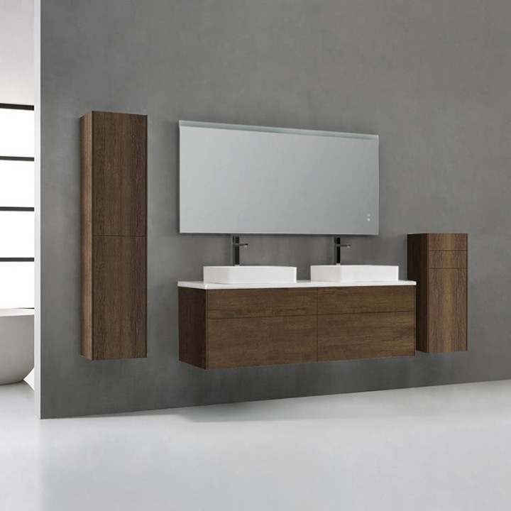 Koupelnový nábytek – set StoneArt Venice VE-1600pro-5 dubový tmavý 160×52