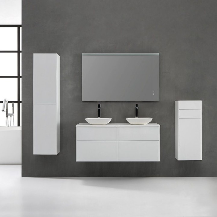 Koupelnový nábytek – set StoneArt Venice VE-1200pro-2 tmavě šedý 120×52