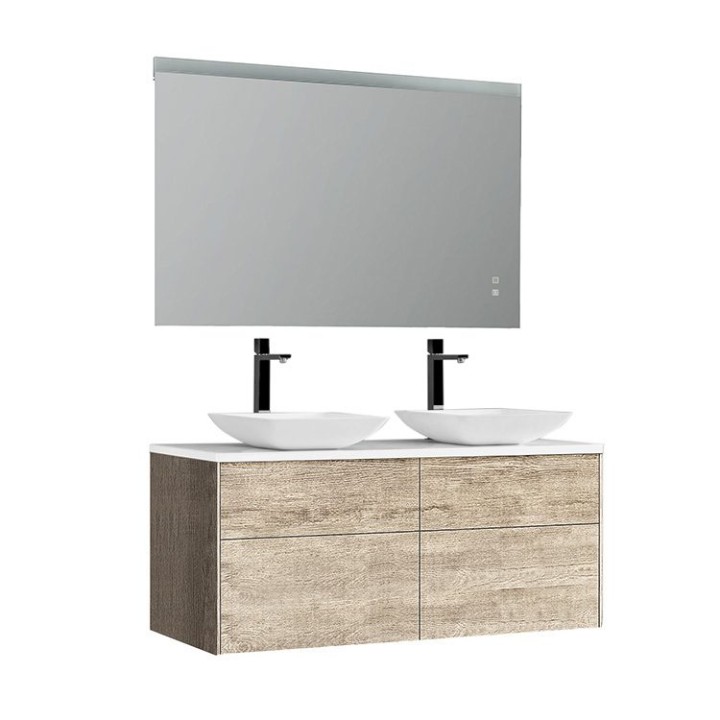 Koupelnový nábytek – set StoneArt Venice VE-1200pro-2 dubový světlý 120×52